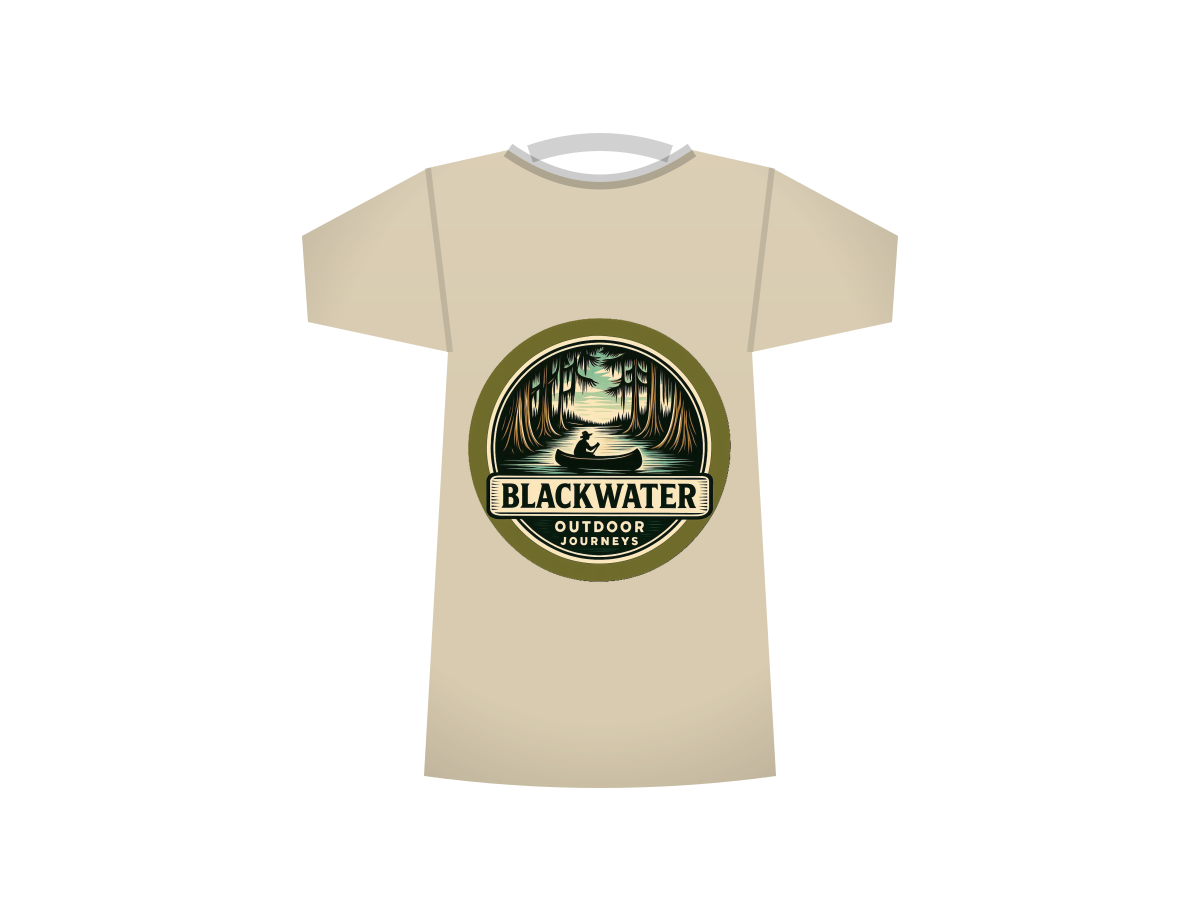 Blackwater logo tee, sand